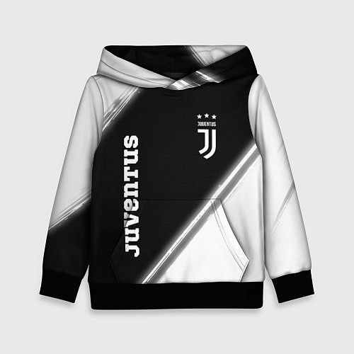 Детская толстовка ЮВЕНТУС Juventus Краска / 3D-Черный – фото 1