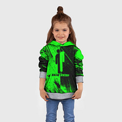 Толстовка-худи детская Billie eilish билли айлиш, цвет: 3D-меланж — фото 2