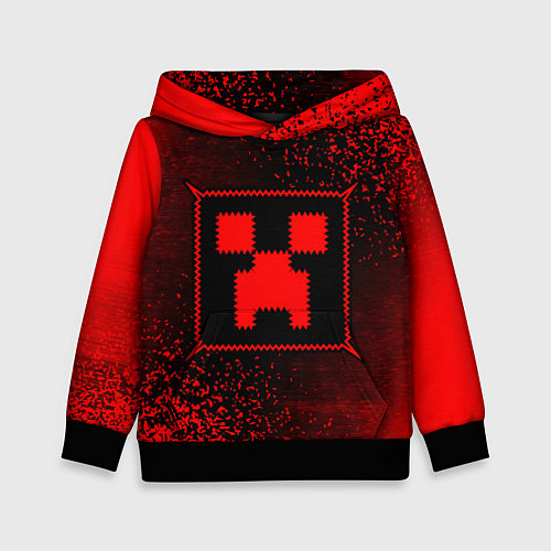 Детская толстовка MINECRAFT Арт 4 / 3D-Черный – фото 1