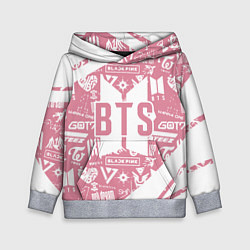 Детская толстовка Bts паттерн