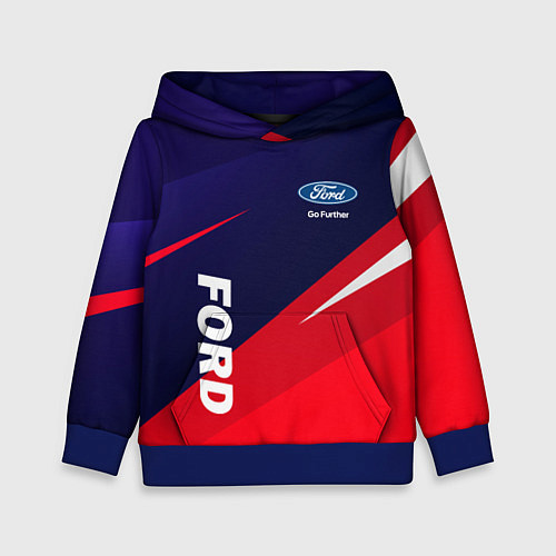 Детская толстовка ФОРД FORD / 3D-Синий – фото 1
