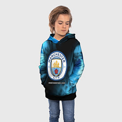 Толстовка-худи детская МАНЧЕСТЕР СИТИ Manchester City 5, цвет: 3D-черный — фото 2