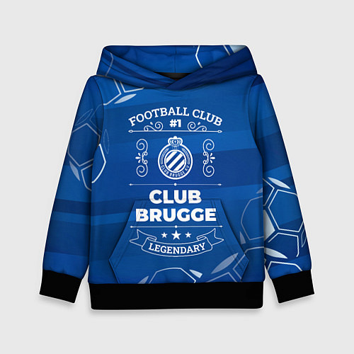 Детская толстовка Club Brugge FC 1 / 3D-Черный – фото 1