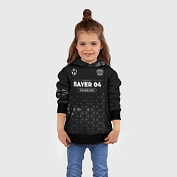 Толстовка-худи детская Bayer 04 Форма Champions, цвет: 3D-черный — фото 2