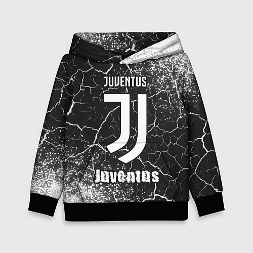 Детская толстовка ЮВЕНТУС Juventus - Арт / 3D-Черный – фото 1