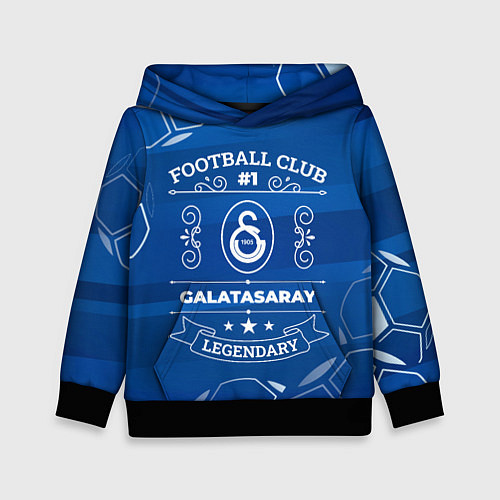 Детская толстовка Galatasaray FC 1 / 3D-Черный – фото 1