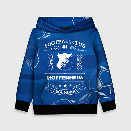 Детская толстовка Hoffenheim Football Club / 3D-Черный – фото 1