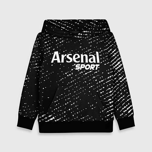 Детская толстовка ARSENAL Sport Потертости / 3D-Черный – фото 1