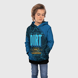 Толстовка-худи детская Dirt Gaming PRO, цвет: 3D-черный — фото 2