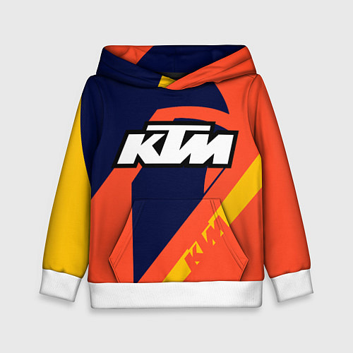 Детская толстовка KTM VINTAGE SPORTWEAR / 3D-Белый – фото 1