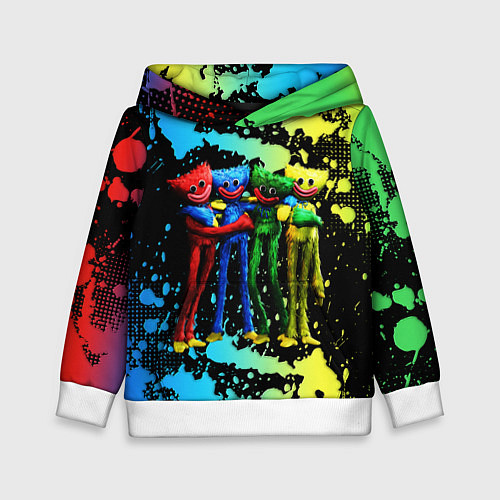 Детская толстовка POPPY PLAYTIME Mini Huggies / 3D-Белый – фото 1