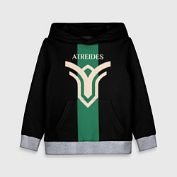 Толстовка-худи детская Dune: Spice Wars раса Atreides, цвет: 3D-меланж
