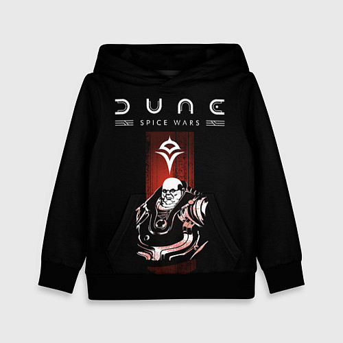 Детская толстовка Dune: Spice Wars фракция харконнены / 3D-Черный – фото 1