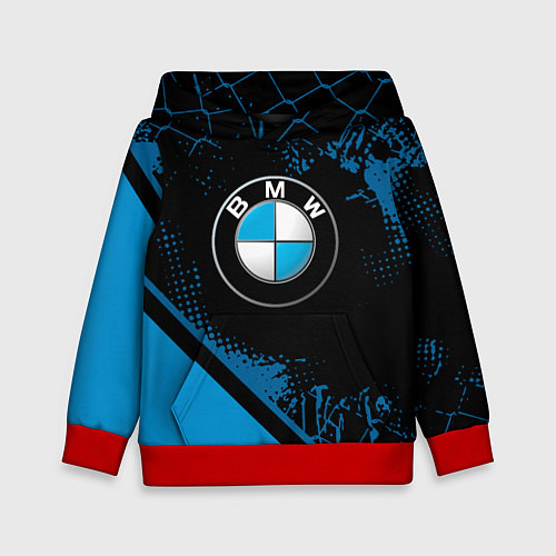 Детская толстовка BMW : БМВ ЛОГО / 3D-Красный – фото 1