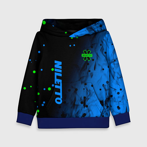 Детская толстовка Niletto абстракция / 3D-Синий – фото 1