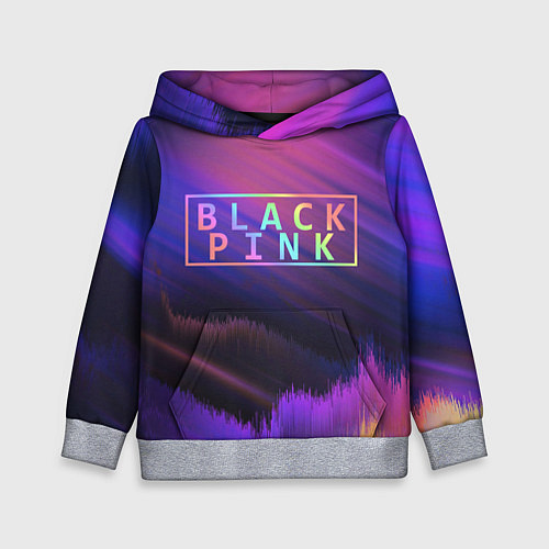 Детская толстовка BLACKPINK COLORS / 3D-Меланж – фото 1