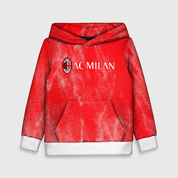 Детская толстовка Ac milan абстракция