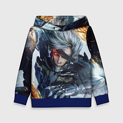 Толстовка-худи детская Metal Gear Rising: Revengeance, цвет: 3D-синий