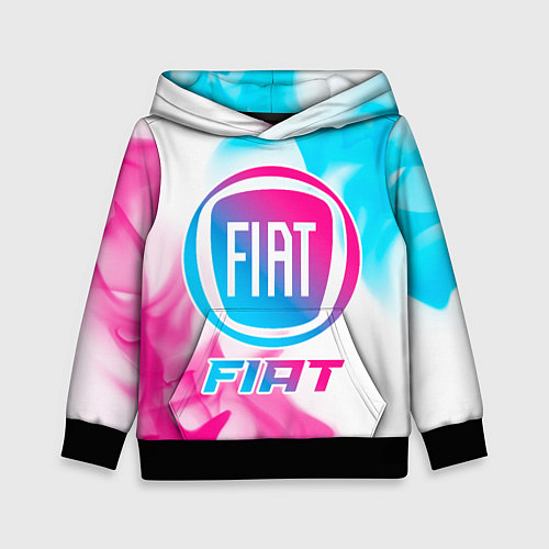 Детская толстовка Fiat Neon Gradient / 3D-Черный – фото 1