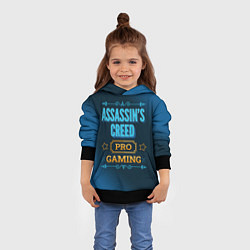Толстовка-худи детская Игра Assassins Creed: PRO Gaming, цвет: 3D-черный — фото 2