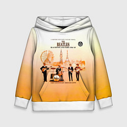 Толстовка-худи детская The Beatles Blackpool And Paris 1964-65, цвет: 3D-белый