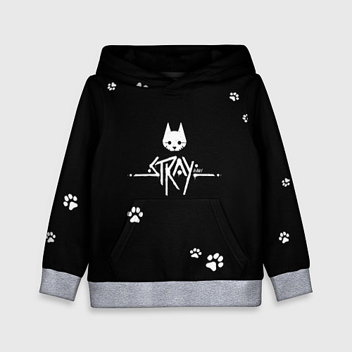 Детская толстовка Stray / 3D-Меланж – фото 1