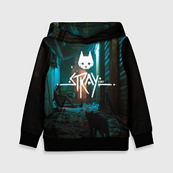 Детская толстовка Stray - киберпанк