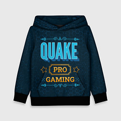 Толстовка-худи детская Игра Quake: pro gaming, цвет: 3D-черный