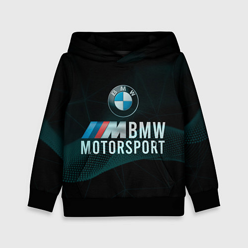 Детская толстовка BMW Motosport theam / 3D-Черный – фото 1