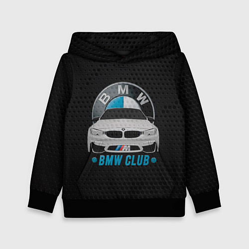 Детская толстовка BMW club carbon / 3D-Черный – фото 1