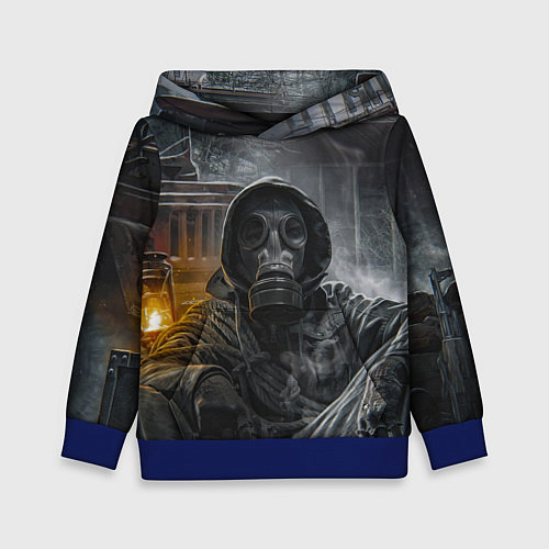 Детская толстовка STALKER На Привале В Припяти / 3D-Синий – фото 1
