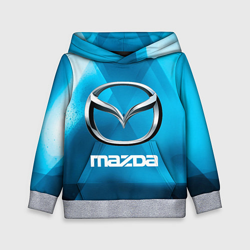 Детская толстовка Mazda - sport - абстракция / 3D-Меланж – фото 1