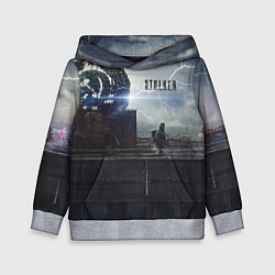 Толстовка-худи детская STALKER Герб СССР В Припяти, цвет: 3D-меланж