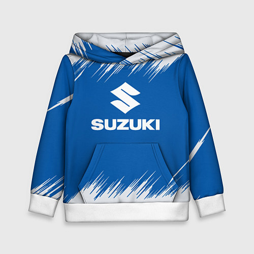 Детская толстовка Suzuki - sport / 3D-Белый – фото 1