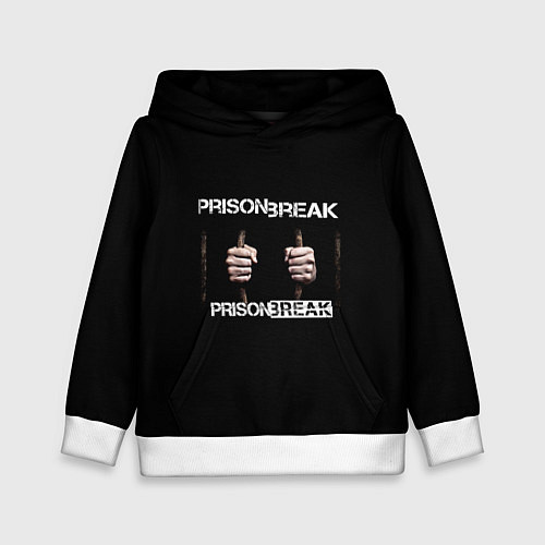 Детская толстовка Побег сериал / 3D-Белый – фото 1