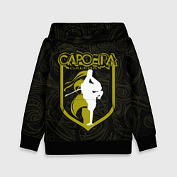 Толстовка-худи детская Capoeira Galera, цвет: 3D-черный