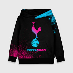 Толстовка-худи детская Tottenham - neon gradient, цвет: 3D-черный
