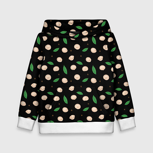 Детская толстовка Пельмени с лавровым листом и перцем, набор / 3D-Белый – фото 1