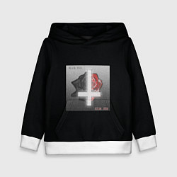 Толстовка-худи детская Pyrokinesis - Black Roze x Red Roze, цвет: 3D-белый