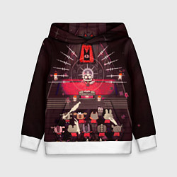 Толстовка-худи детская Cult of the Lamb - Обряд, цвет: 3D-белый