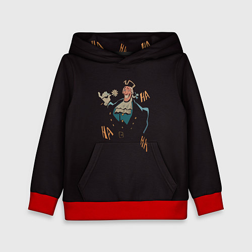 Детская толстовка Остров сокровищ Доктор Ливси / 3D-Красный – фото 1