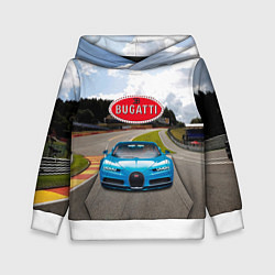 Детская толстовка Bugatti - motorsport - гоночная трасса