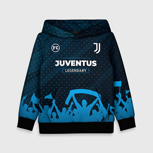 Детская толстовка Juventus legendary форма фанатов / 3D-Черный – фото 1