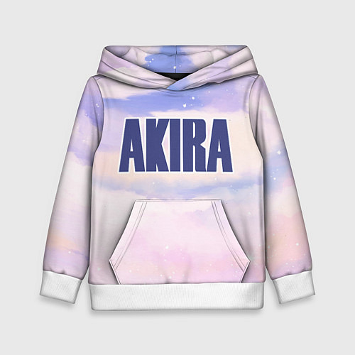 Детская толстовка Akira sky clouds / 3D-Белый – фото 1