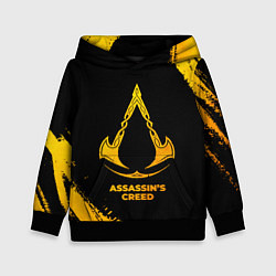 Детская толстовка Assassins Creed - gold gradient