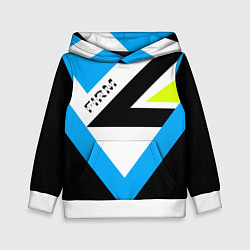 Толстовка-худи детская FIRM спортик, цвет: 3D-белый