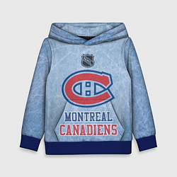 Толстовка-худи детская Montreal Canadiens - NHL, цвет: 3D-синий