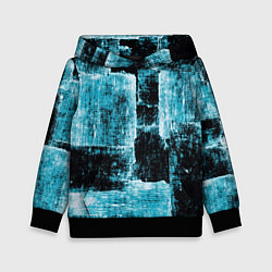 Детская толстовка Голубой абстракт