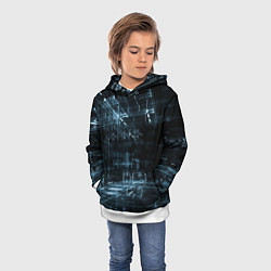 Толстовка-худи детская Формулы подсказки, цвет: 3D-белый — фото 2