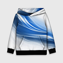 Толстовка-худи детская Ледяной поток ветра, цвет: 3D-черный